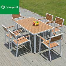 6 Seater Dining Table Set With Plastic