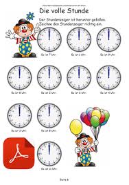 Arbeitsblätter und aktivitäten für kinder ausdrucken. Uhrzeit Lernen Pdf Arbeitsblatter Uhrzeit Klasse 2