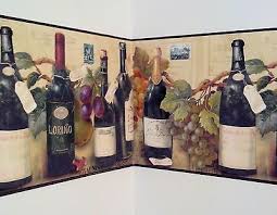 Wine Cellar Den Office Wallpaper Border