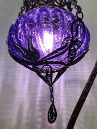 Purple Turkish Mosaic Table Lamp