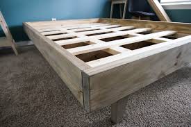 The plans tell you all you need to know about constructing this sturdy pine diy bed frame, which includes railings, windows, a loft ladder and even curtains for some privacy. How To Build A Platform Bed For 50 Free Pdf Plans
