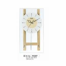 Ajanta Fancy Wooden Glass Pendulum Clock