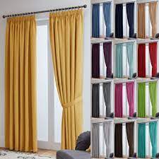 blackout curtains thermal pencil pleat