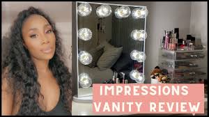impressions vanity mirror unboxing