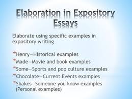 Expository Writing Samples   And MORE  SlidePlayer