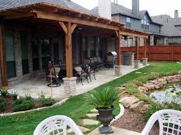 Covered patio ideas include solid roofs that shelter from rainfall, awnings to shade well from sun, or a pergola canopy for areas of light and shade. Top 60 Patio Roof Ideas Covered Shelter Designs