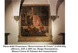 Sus figuras presentan una monumentalidad que lo relaciona con masaccio. Lettura Opera La Resurrezione Di Cristo Di Piero Della Francesca Sul Parnaso
