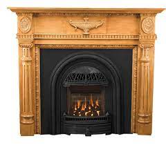 Small Vintage Style Fireplace Mantels