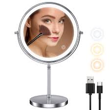 mateprox 8 lighted makeup mirror with