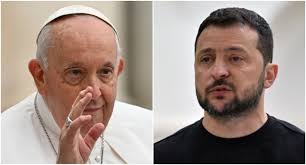 Pope Francis meets Ukrainian President Zelenskyy at Vatican, pleads for  peace - Ripples Nigeria