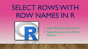 select rows by name in r spark by