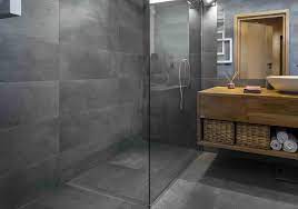 Tiled Showers With Bathroom Underfloor