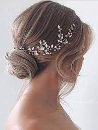 wedding hair vines