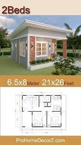 X8 Shed Roof Single Floor House Designs