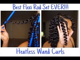 Flexible Curling Rods How To Use Flexi Rods On Natural Hair