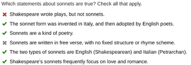 rhyme scheme and rhythm in a sonnet by