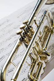 hd wallpaper trumpet notes