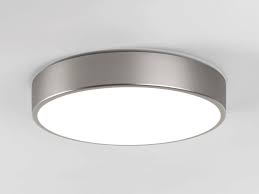 Led Glass And Steel Ceiling Lamp Mallon