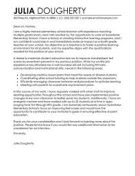 I am writing to inform you of my intent to apply for the opening you have in your teaching department. Example Cover Letters For Teachers Hudsonradc