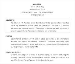 Resume Objectives For Administrative Assistants Examples Medical