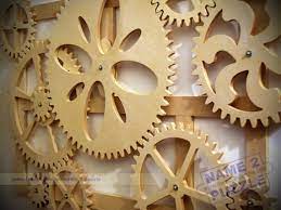 Wooden Kinetic Wall Decor Mechanical