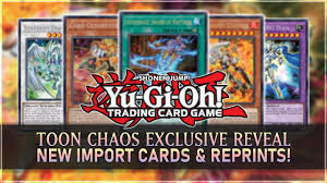Maybe you would like to learn more about one of these? Yu Gi Oh Toon Chaos Exclusive Reveal New Ocg Import Cards Reprints Youtube
