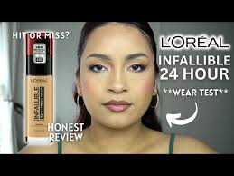 l oreal infallible 24 hour foundation