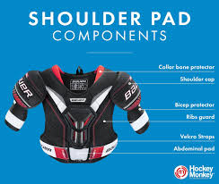 hockey shoulder pad sizing chart guide