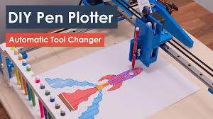 diy pen plotter with automatic tool