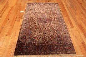 silk antique persian kashan rug 71800
