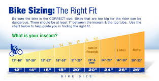 Bike Sizing Guide Cookson Cycles Ltd