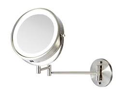 Lighted Wall Mount Makeup Mirror 1x