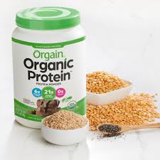 orgain organic vegan 21g protein powder