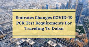 emirates changes covid 19 pcr test