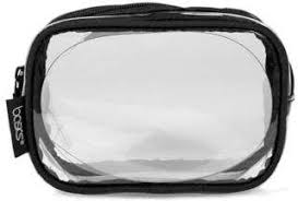 affordable clear travel makeup bags