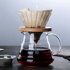 pour over coffee dripper brew heat