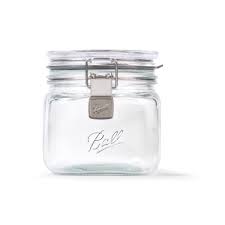 Ball Latch Jar Glass Storage Jar