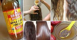 wash your hair with apple cider vinegar