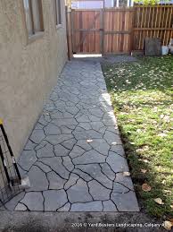 Before And After Flagstone Walkway