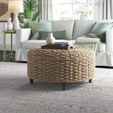 round ottoman coffee table foter