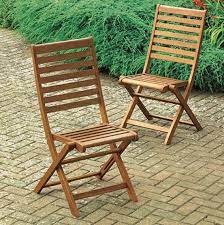 Eton Wooden Folding Garden Dining Chair