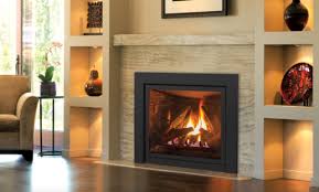 Q2 Gas Fireplace With Modern Surround