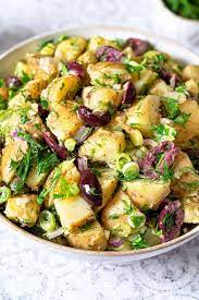 greek potato salad the terranean dish