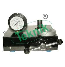 dead weight pressure gauge calibrator