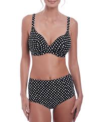 Fantasie Santa Monica Underwire Full Cup Bra Sized Bikini Top High Rise Brief Dillards