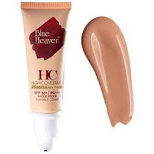 blue heaven high coverage foundation