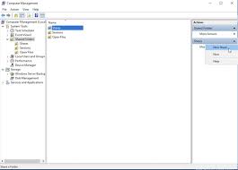 create shared folders in windows server
