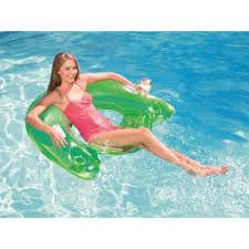 intex inflatable sit n float 152x99 cm