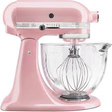 silk pink residential stand mixer