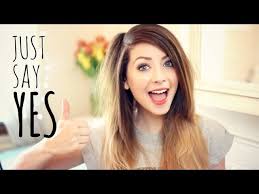 just say yes zoella you